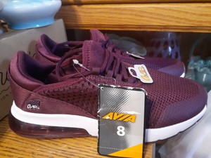 NEW Avia 02 Air Women's Sz 8 sneakers tennis purple Memory Foam Athletic  Shoes | eBay