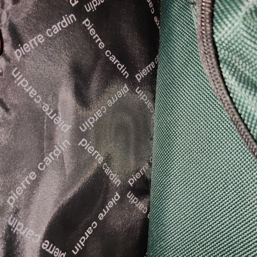 Pierre Cardin Carry-On Tote Bag Kelly Green Nylon - Picture 11 of 15