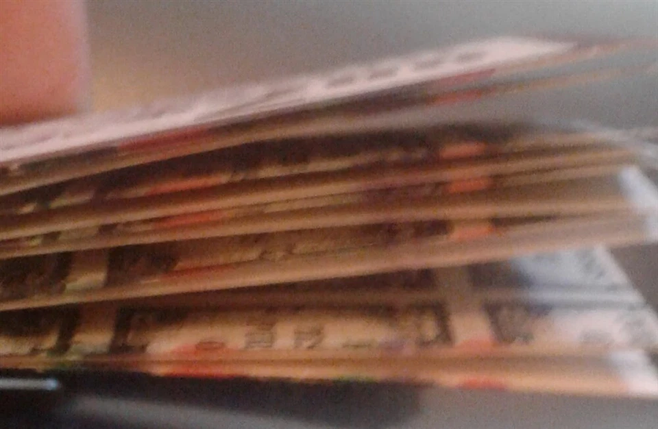 TDB13 Test/Dummy Complete Booklet 5-(TDP13a) Panes of 8 W/Machine Adj. Marks MNH - Image 4 of 4