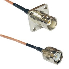 RG316 BNC Flange Female to TNC MALE RF Cable Rapid-SHIP LOT