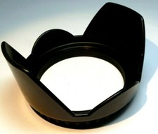 77mm plastic petal Lens Hood Shade threaded screw in type