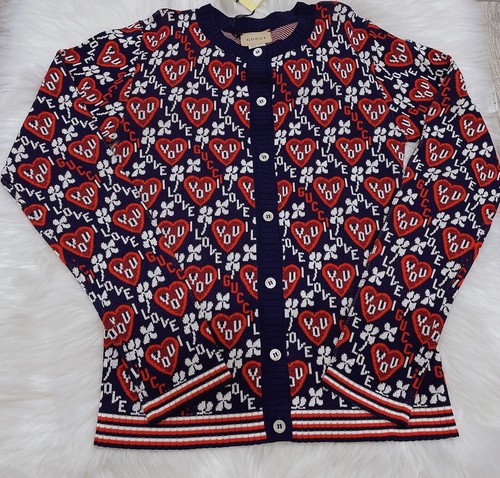 gucci big kids heart cardigan Size 12 