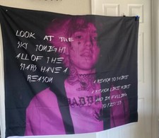 Lil Peep Star Shopping Tapestry Wall Banner LARGE