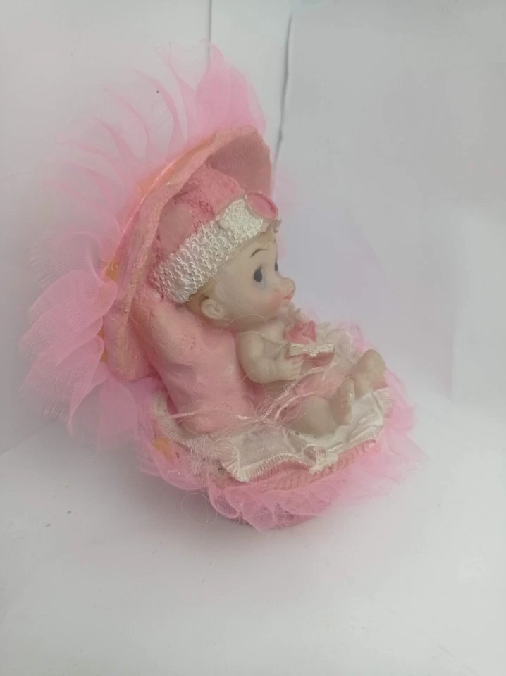 Decorative doll color is pink it is nice for children and decor for your house - Image 2 of 4