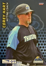 2021 Choice Trenton Thunder #19 Corey Hart Toronto Blue Jays COACH