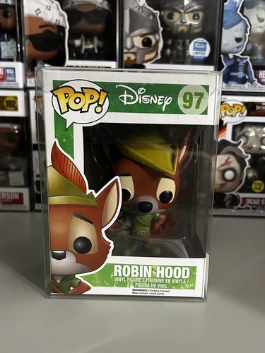 New Funko Pop Robin Hood 97 Movie Disney Statue Doll Toy Gift Original Series 1