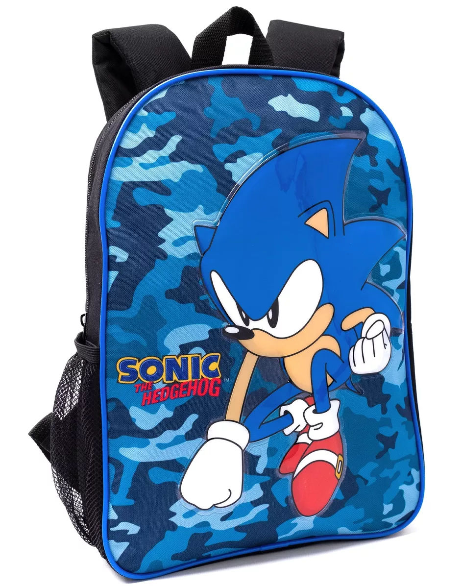 Printed water bottle - Bright blue/Sonic the Hedgehog - Kids