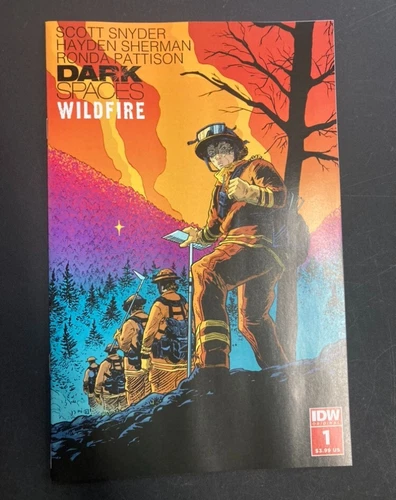 Dark Spaces: Wildfire #1 VARIANT A (SHERMAN) 2nd Print 9/21 2022