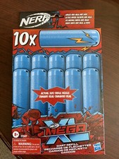 Nerf Mega Dart Refill Pack of 10 Largest Mega Dart Ever Free Shipping 
