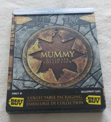 The Mummy Ultimate Collection Blu-Ray + Digital HD Best Buy Steelbook