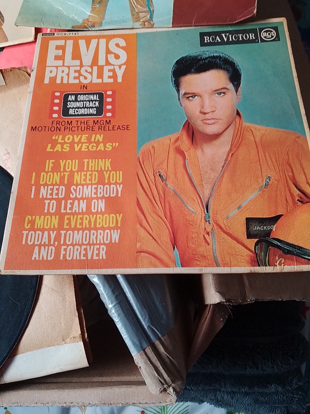 Job Lot Vinyl Records Iconic Elvis Presley At Least 3 And The Beatles
