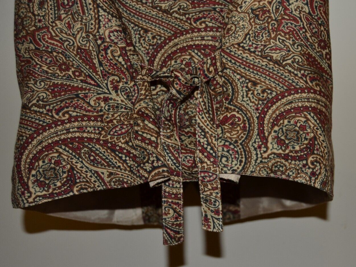 Pendleton Classic Lined Vest - Rust Multi Paisley… - image 5