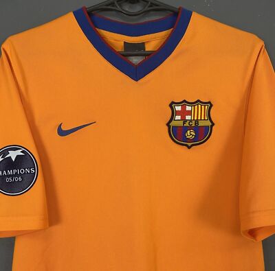 RONALDINHO #10 MEN'S FC BARCELONA 2006/2007 SOCCER FOOTBALL SHIRT