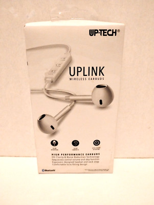 UP-TECH UPLINK Wireless Earbuds - White