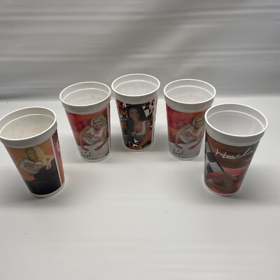 USAR United Speed Alliance Racing Hooters Model Drink Cups 1990 s