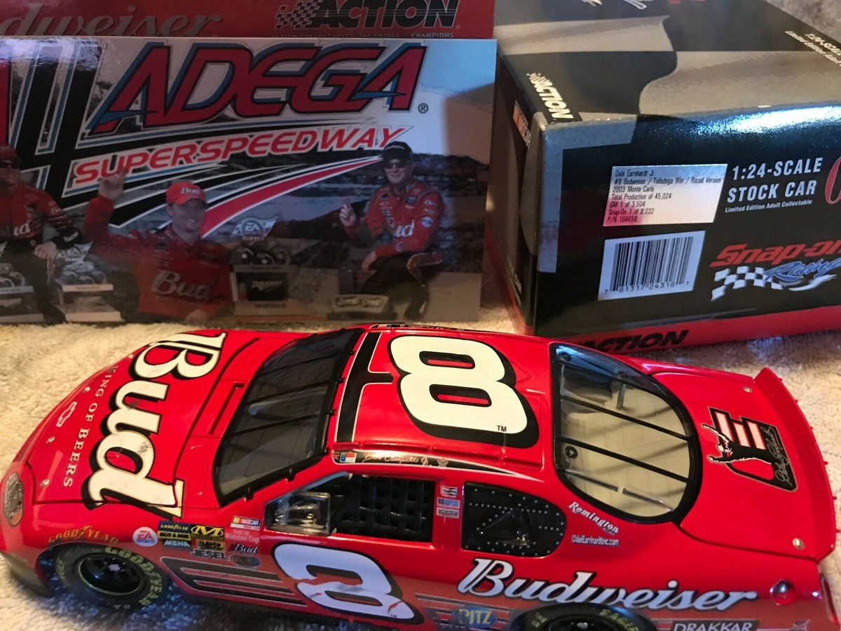 DALE EARNHARDT JR. #8 BUDWEISER TALLADEGA WIN RACED VERSION