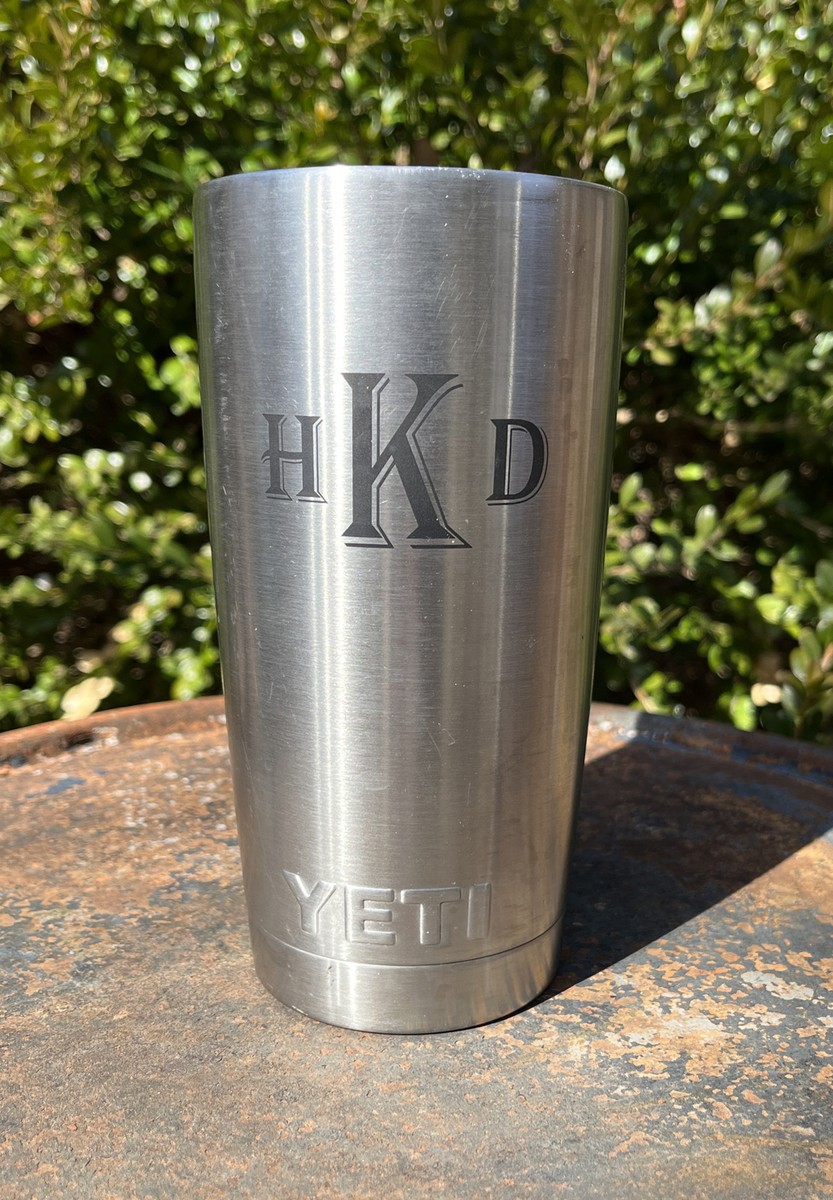 20 Oz. Original YETI Stainless Steel Tumbler Rambler Cup - As-is