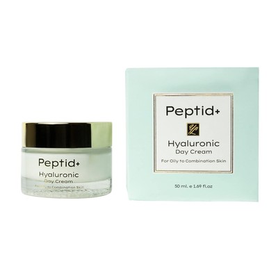 Peptid+ Nourishing, Face Moisturizing Cream With Hyaluronic Acid, Jojoba Oil, an