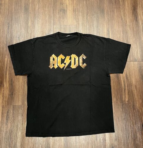 Vintage 2001 ACDC Stiff Upper Lip Tour Double-Sid… - image 1