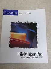 File Maker Pro Installation Guide U92609-001B FREE SHIPPING 