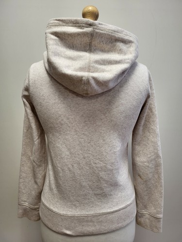 A421 GIRLS GAP CREAM ZIP UP LONG SLEEVE SEQUIN SPORTS HOODIE AGE 14-16 - Picture 3 of 5