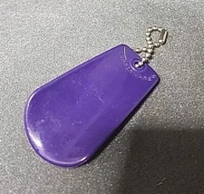 Rare Purple Tupperware Shoe Horn Key Chain