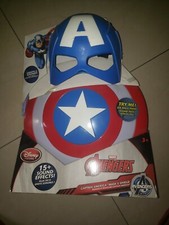 Disney Store Avengers Captain America Shield  Mask Marvel New Lights  SOUNDS 