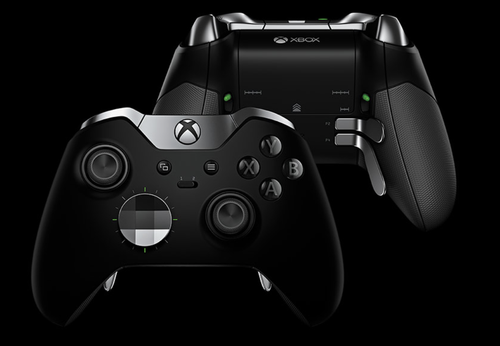 Working Microsoft Xbox One Black Elite Wireless Controller Series 1 MODEL1698 - Picture 3 of 4