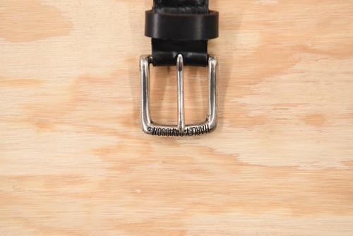 Harley-Davidson Braided Black Leather Belt Size 30 - Picture 8 of 15
