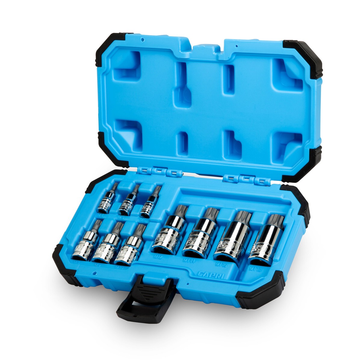 【OPEL】3枚セット Capri Tools XZN Triple Square Spline Bit Socket Set Metric 10