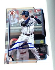JAKE CRONENWORTH 2015 Bowman 1st Autographed MLB card TTM /IP signed RC Rookie