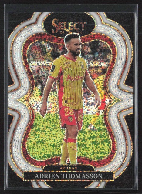 2025-26 Panini Select Ligue 1 Adrien Thomasson #159 White Sparkle