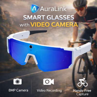 AI Smart Glasses with Camera Bluetooth Open-Ear Audio  | Oakley Meta Alternative
