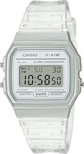 Casio F-91WS-7JH Collection Digital White Resin Unisex JDM Watch 80203 2