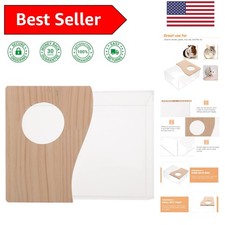 Elegant Acrylic Hamster Sand Bath Box - Essential Pet Sauna for Small Animals