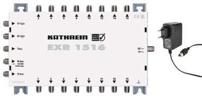 Kathrein EXR 1516 : 1 Satellit : Standalone : 16 Teilnehmer