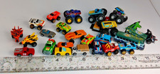 Lot of 27 Miniature Toy Cars 80s 90s Micro Machines Monster Trucks Galoob More