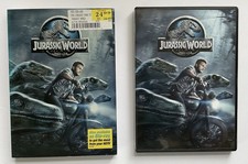 Jurassic World DVD, 2015 Slipcover VGUC, Chris Pratt, Bryce Dallas Howard
