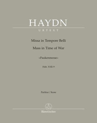 Missa in Tempore Belli - Hob.XXII:9 Soloists, SATB and Orchestra Score Joseph Ha