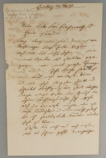 Autograph German Writer Eulalia Merx 1890 (148395)