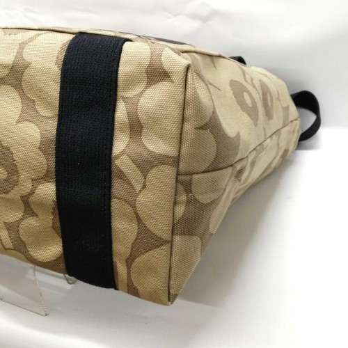 Marimekko Mono Citybag Mini Unikko Bolso Marrón Moda Flor Japón Limitado Raro - Imagen 7 de 12