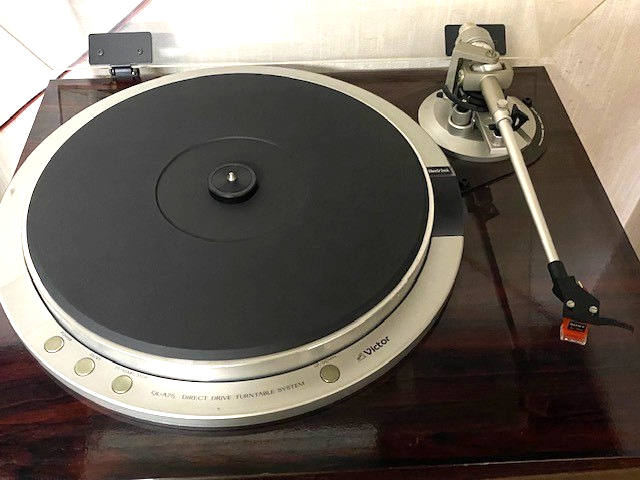 Victor QL-A75 Quartz Direct Drive Turntable – Full Auto, Made in
