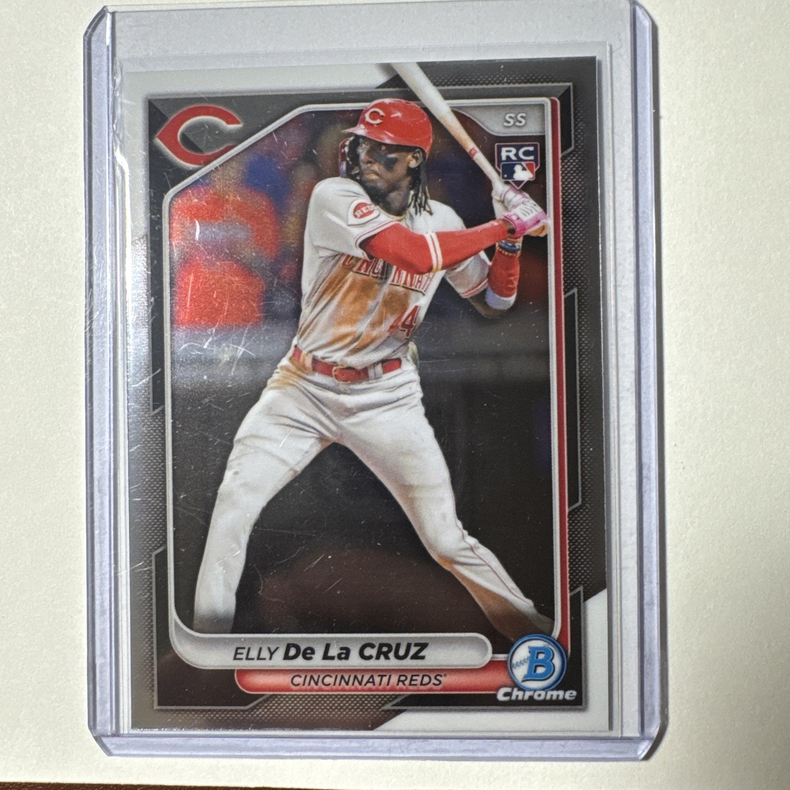 2024 Bowman Chrome - #42 Elly De La Cruz (RC)