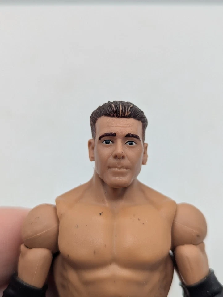 WWE MATTEL ALEX RILEY BATTLE PACK 13 WWF Wrestling Action Figure Blue White - Image 3 of 4
