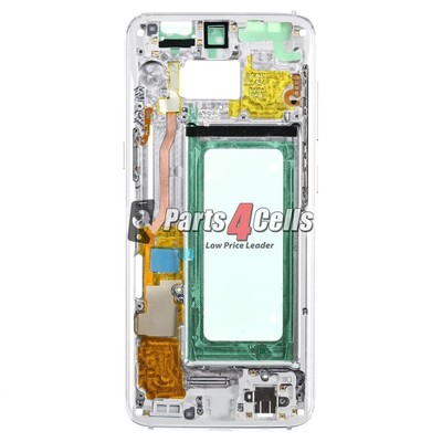 For Samsung Galaxy S8 Plus New Middle Frame Silver Color Replacement Part