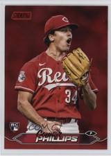 2024 Topps Stadium Club Red Foil Connor Phillips #68 0f5e