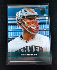 Sam Handley 2025 Premier Lacrosse League Fieldside PLL #28 Green Foil #98 /99