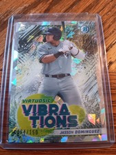 2022 Bowman - Virtuosic Vibrations Jasson Dominguez  Atomic Refractor /150 (RC)