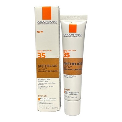 *La Roche-Posay Anthelios Glow Daily Glow Sunscreen SPF35 (1.35oz./40ml) NEW