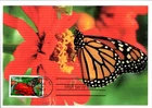 Dr Jim Stamps Maximum Card Monarch Butterfly Forever Fdc